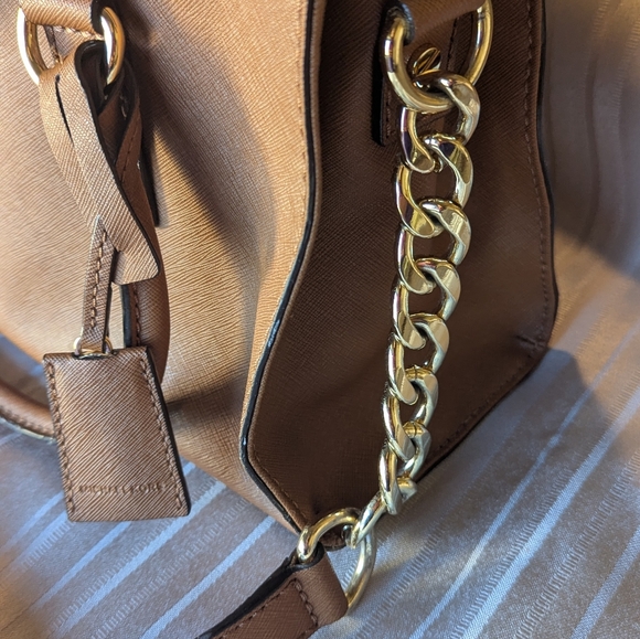Michael Kors Brown Leather Satchel - Picture 6 of 12